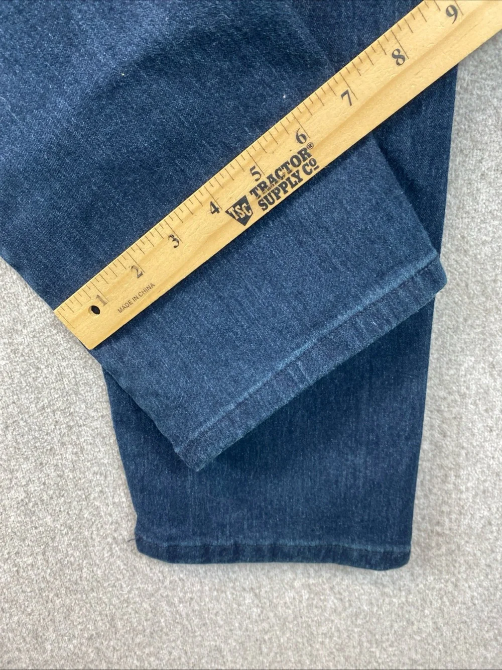 Jachs New York Straight Leg jeans Mens 32x30 Dark Wash Cotton Spandex